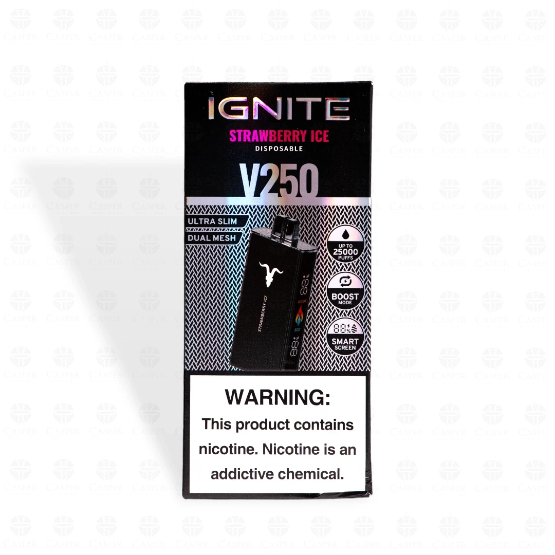 IGNITE BLACK V250 25000 PUFF STRAWBERRY ICE