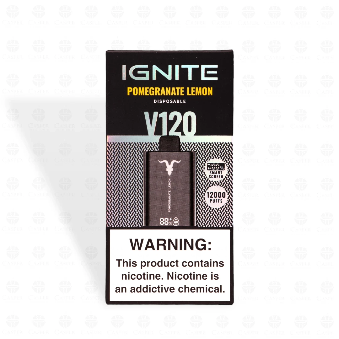 IGNITE BLACK V120 12000 PUFF POMEGRANATE LEMON