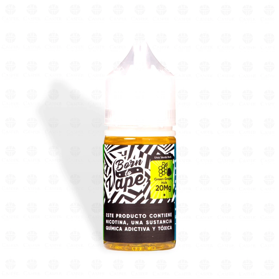 BORN TO VAPE 30ML-20MG GREEN GRAPE HULS