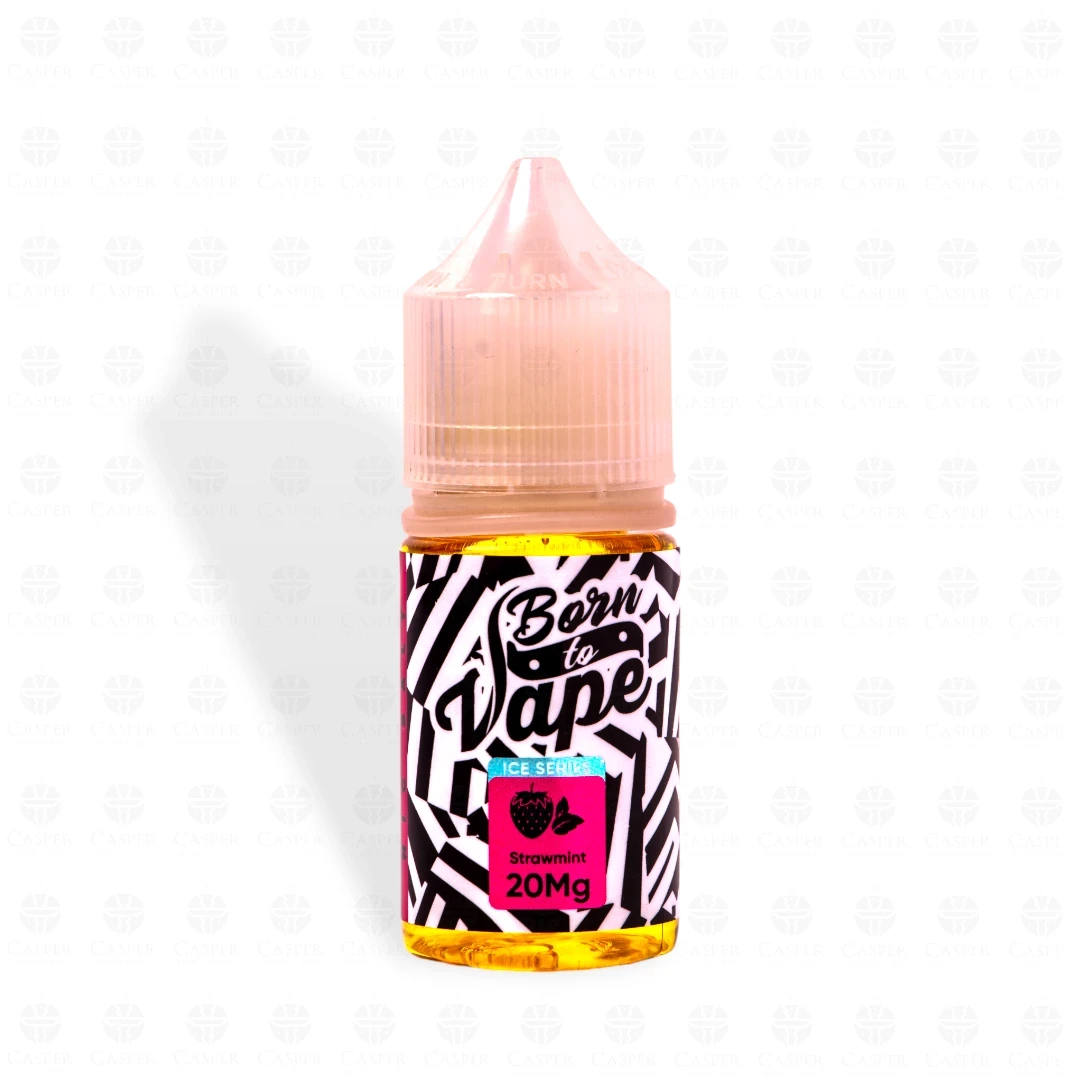 BORN TO VAPE 30ML-20MG STRAWBERRY MINT