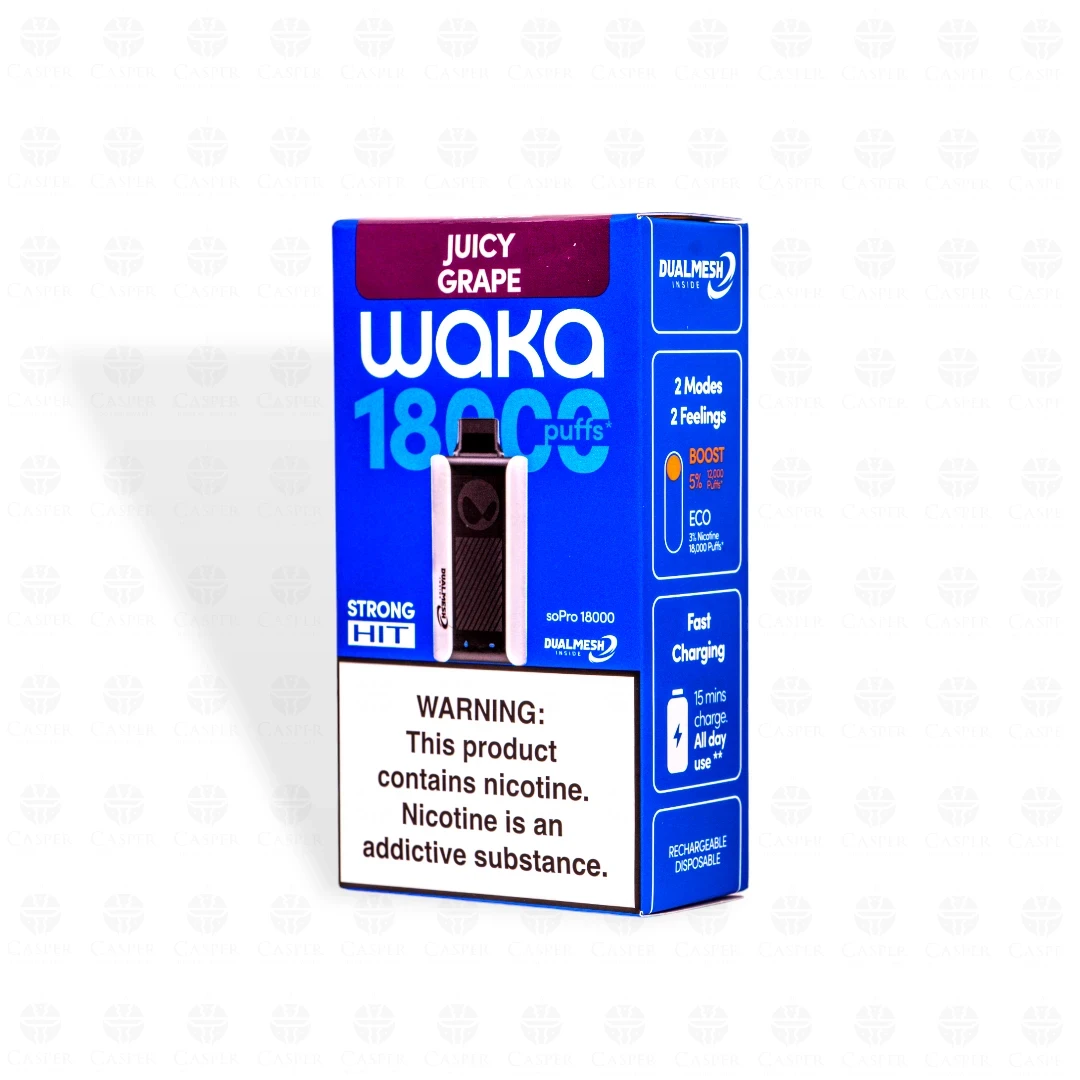 WAKA SOPRO 18000 PUFF JUICY GRAPE