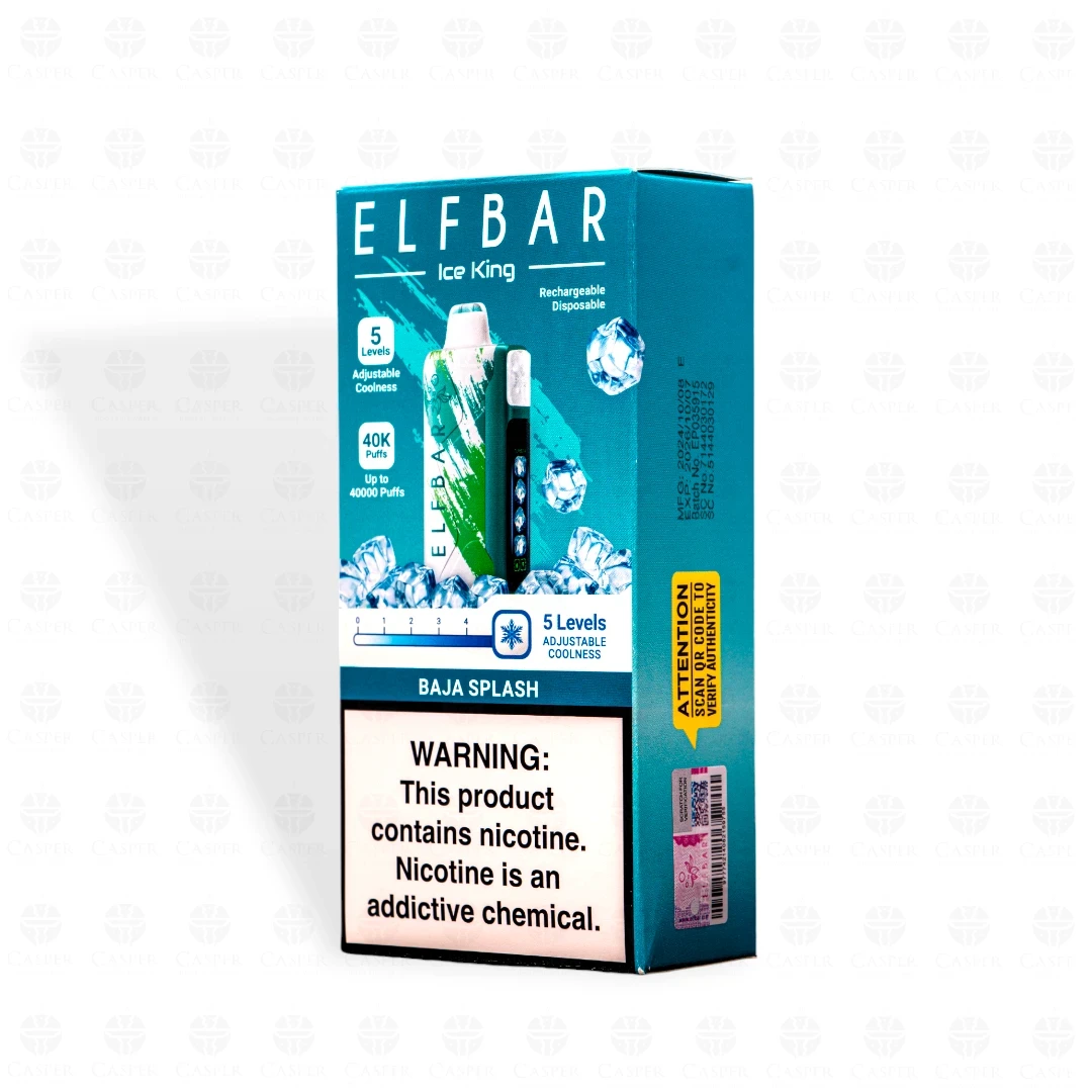 ELF BAR ICE KING 40,000 PUFF BAJA SPLASH