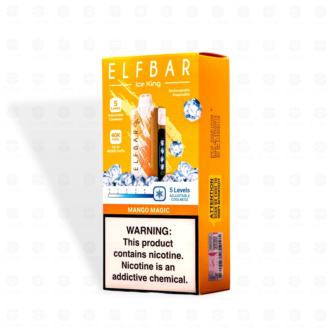 ELF BAR ICE KING 40,000 PUFF MANGO MAGIC