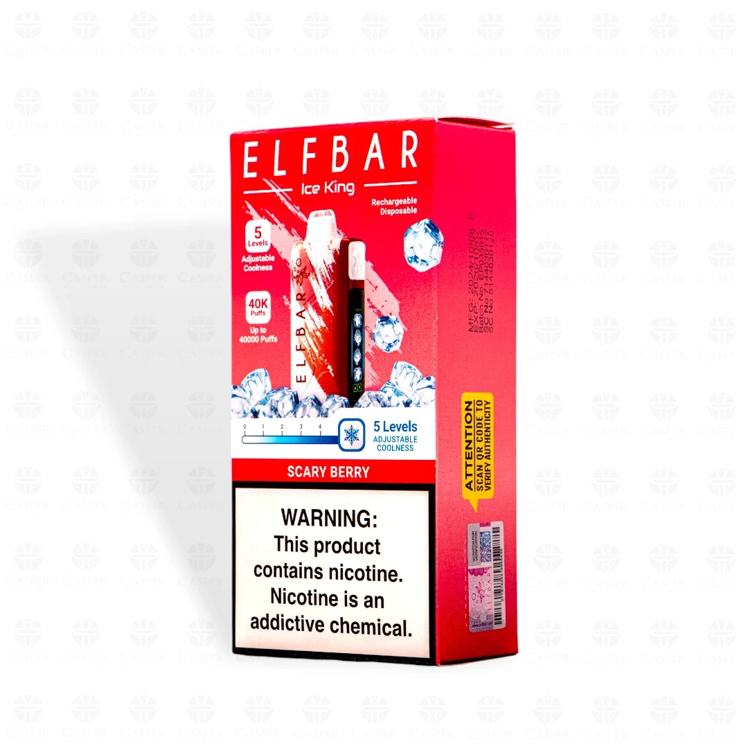 ELF BAR ICE KING 40,000 PUFF SCARY BERRY