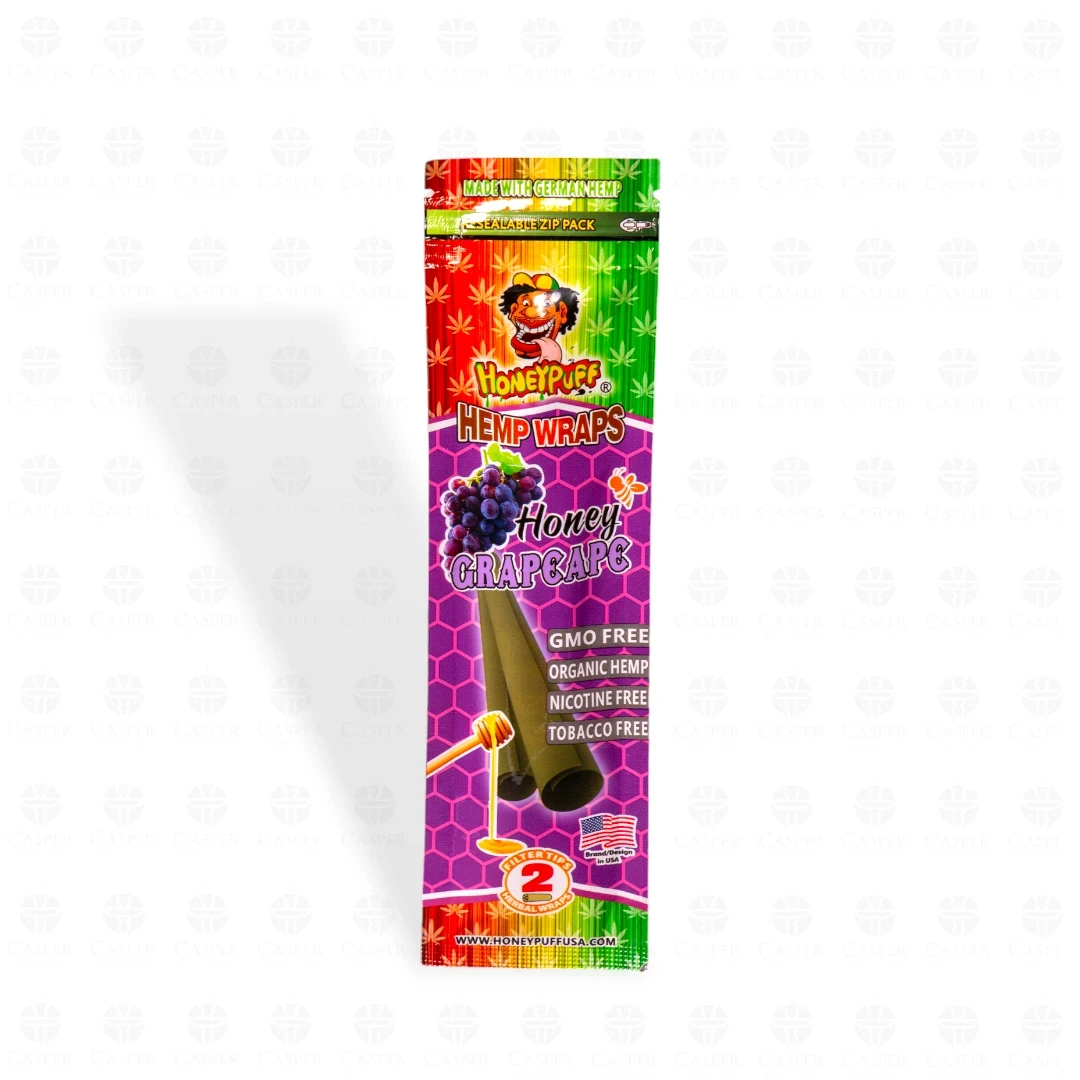 HONEYPUFF HONEY HEMP WRAPS (2X1) GRAPE APE