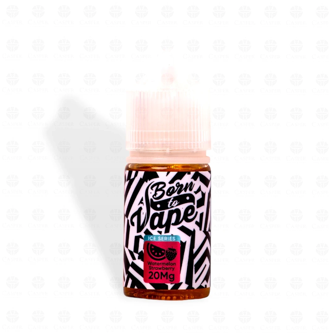 BORN TO VAPE 30ML-20MG WATERMELON STRAWBERRY