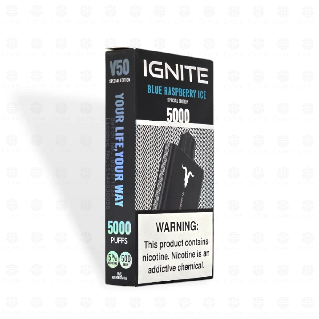 IGNITE 5000 PUFF BLUE RASPBERRY ICE