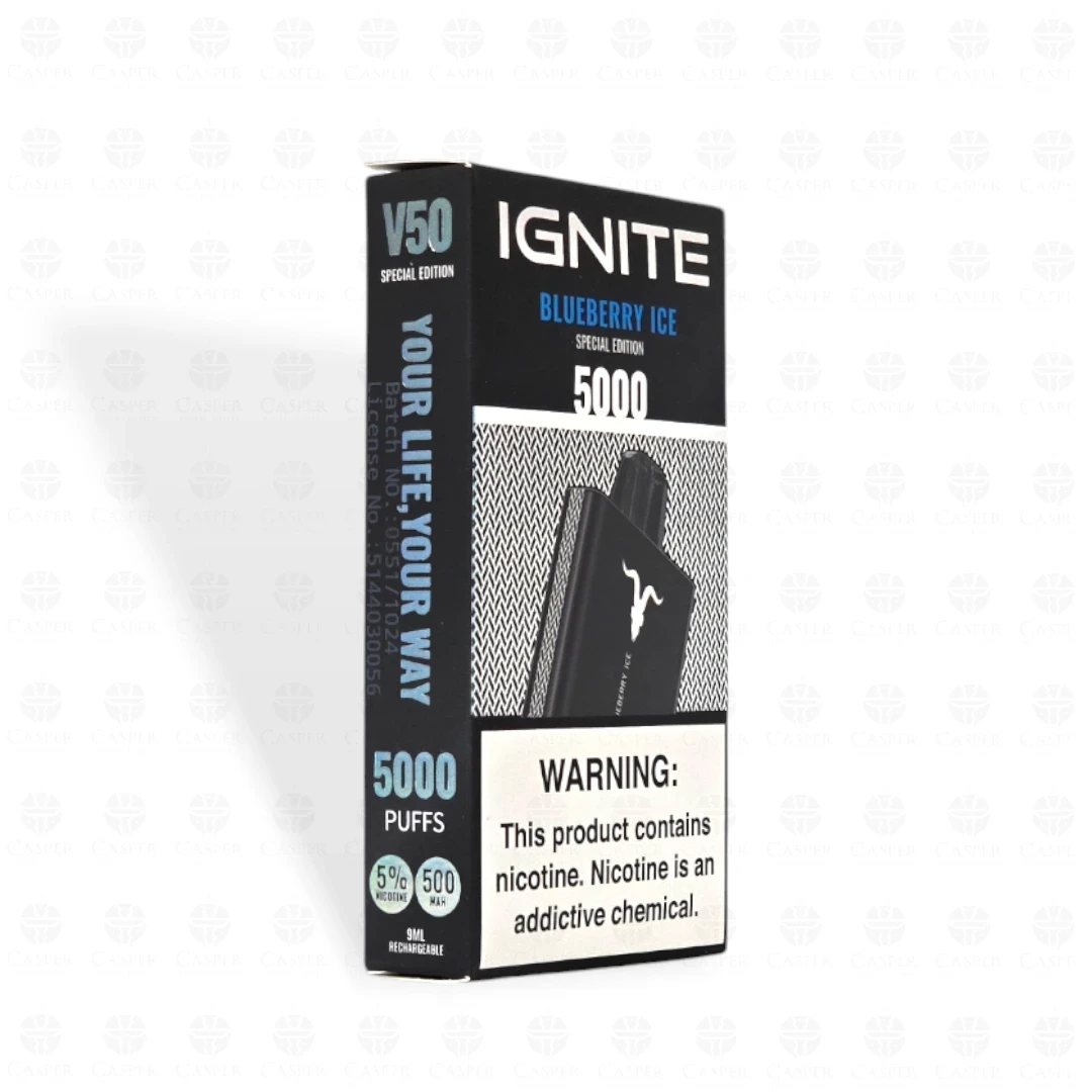 IGNITE 5000 PUFF BLUEBERRY ICE