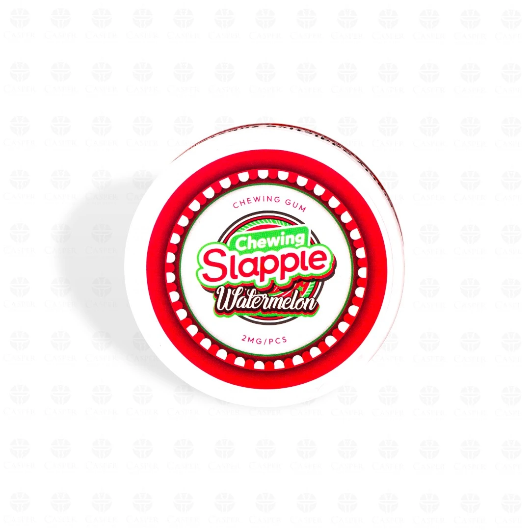 SLAPPLE NICOTINE CHEWING GUM 2MG-40PCS WATERMELON