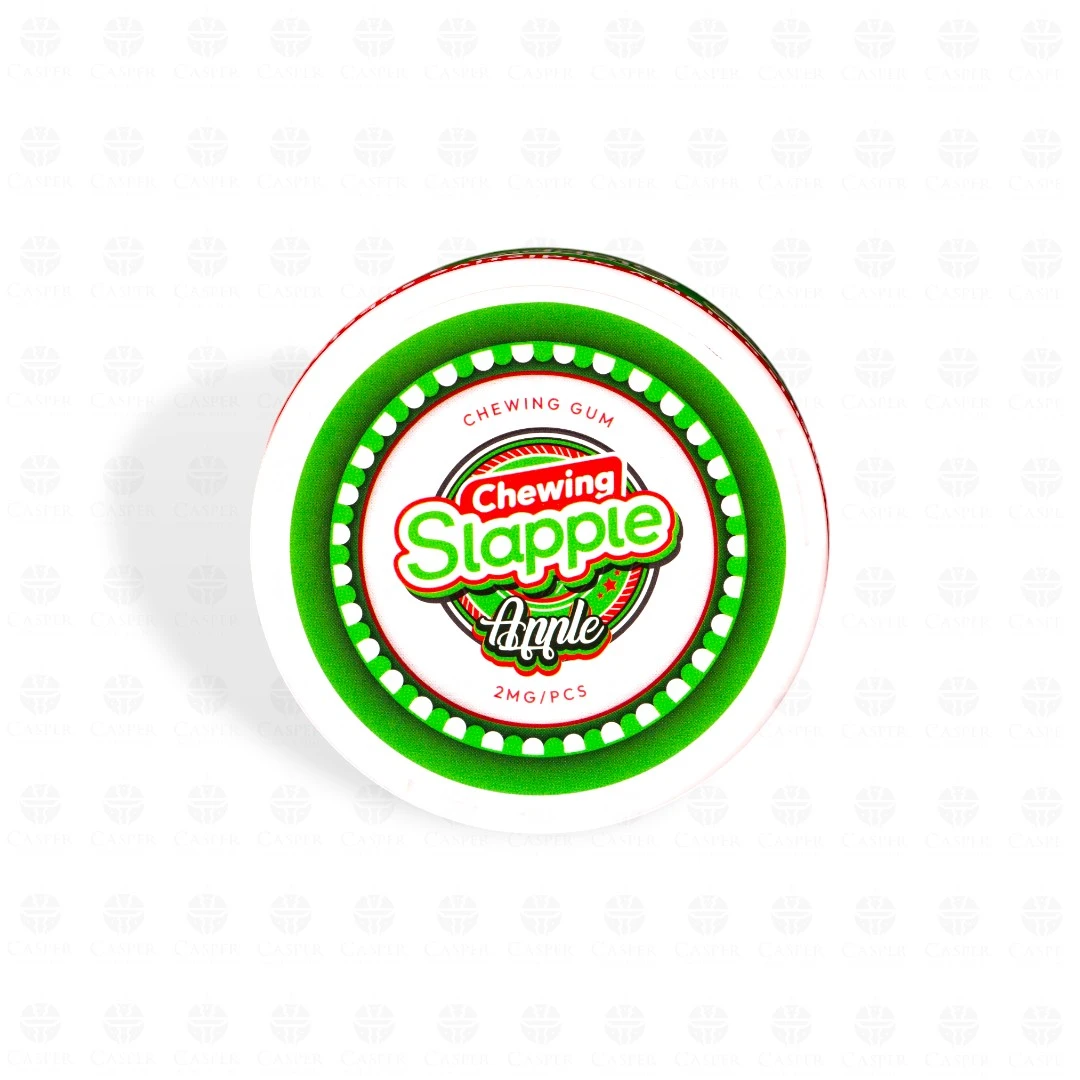 SLAPPLE NICOTINE CHEWING GUM 2MG-40PCS APPLE