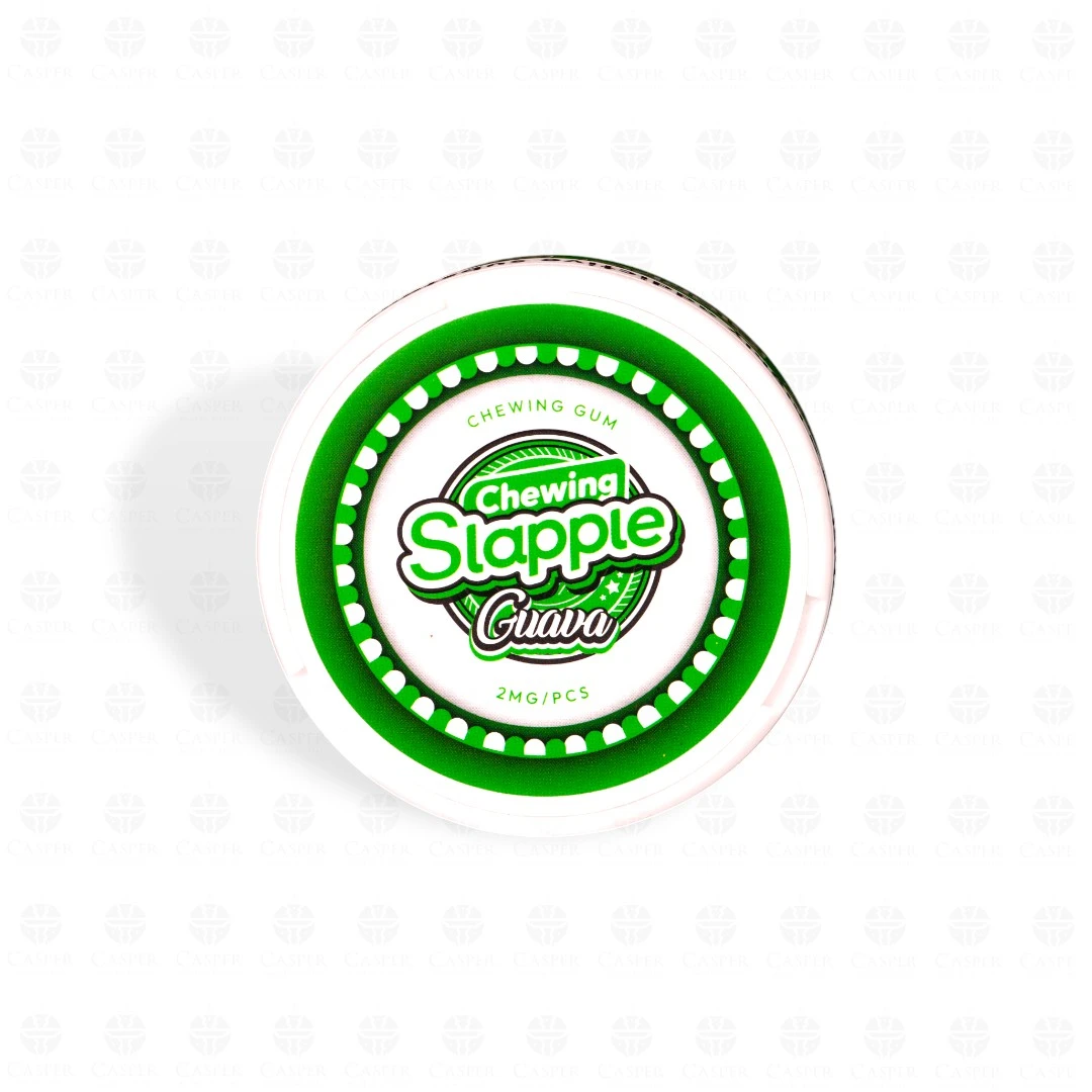 SLAPPLE NICOTINE CHEWING GUM 2MG-40PCS GUAVA