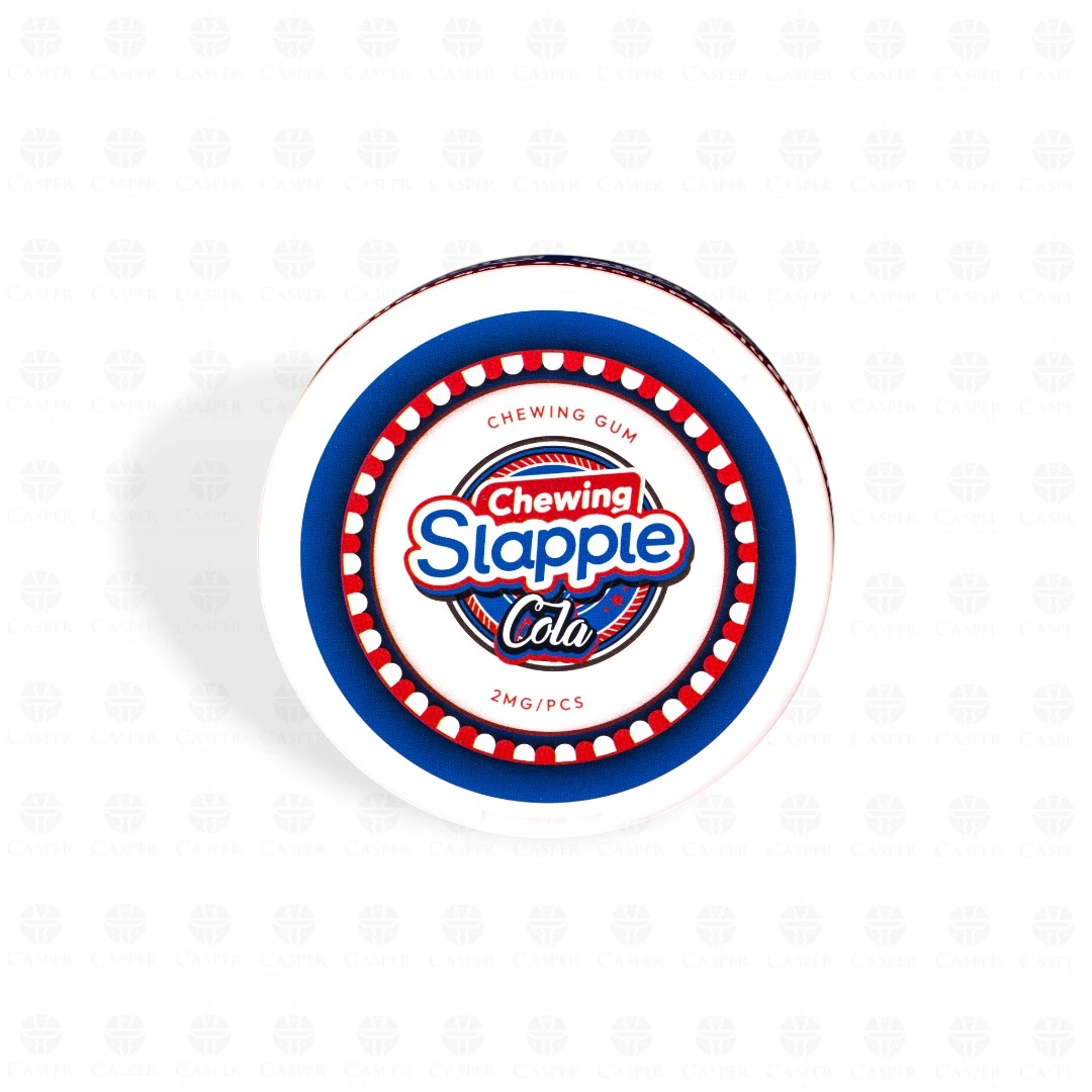 SLAPPLE NICOTINE CHEWING GUM 2MG-40PCS COLA