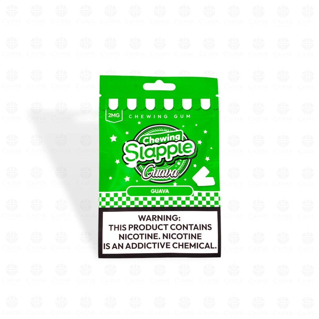 SLAPPLE NICOTINE CHEWING GUM 2MG-20PCS GUAVA