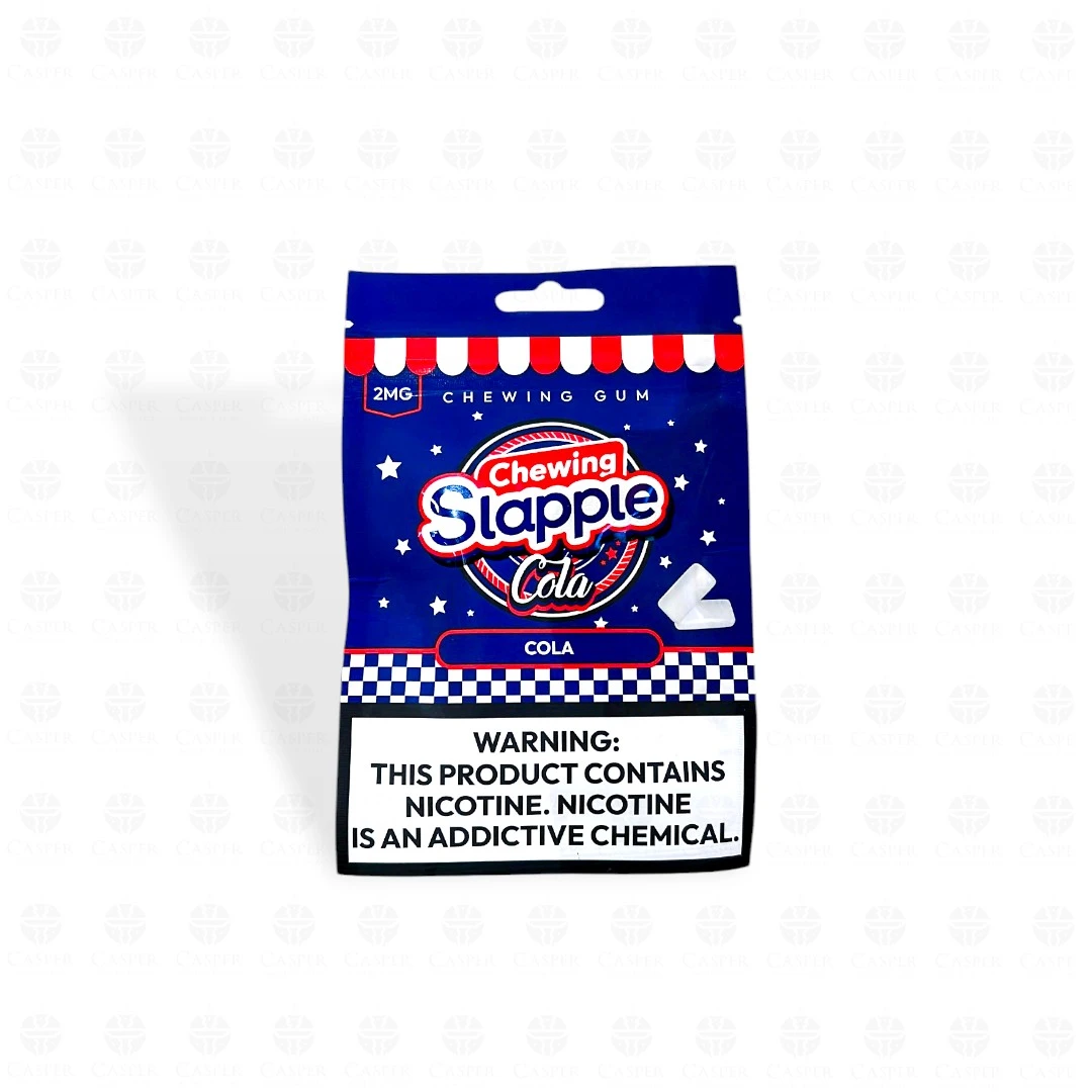 SLAPPLE NICOTINE CHEWING GUM 2MG-20PCS COLA