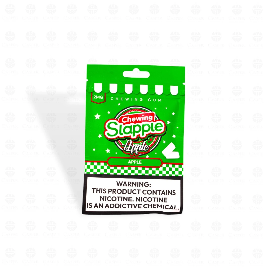 SLAPPLE NICOTINE CHEWING GUM 2MG-20PCS APPLE